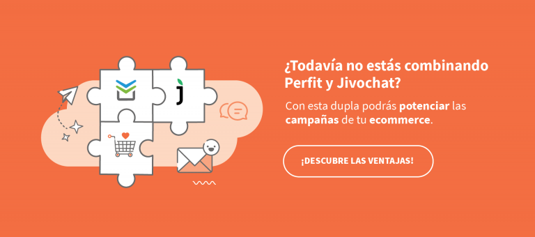 Banner de Perfit invitándonos a conocer las ventajas de su integración con Jivochat