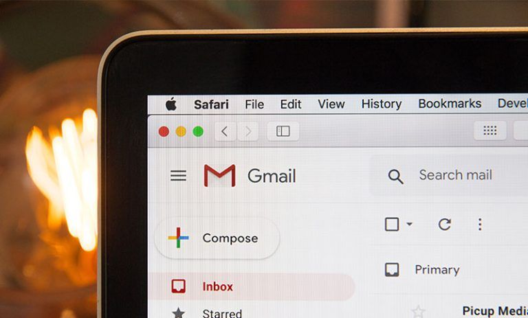 pantalla principal inbox de gmail